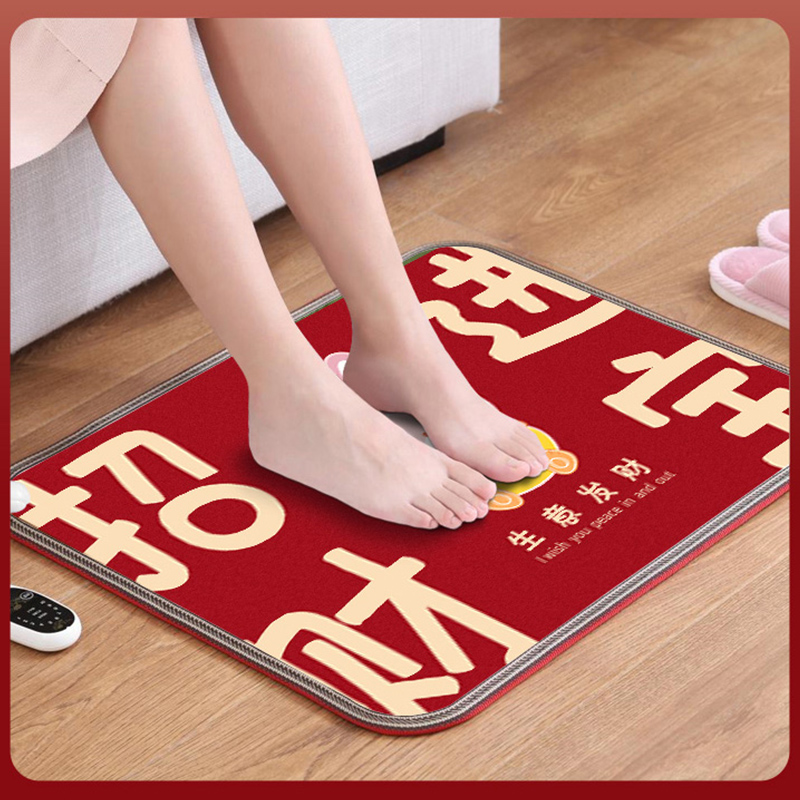 暖脚宝办公室脚底加热垫桌下暖脚器冬天沙发暖脚神器电加热取暖垫