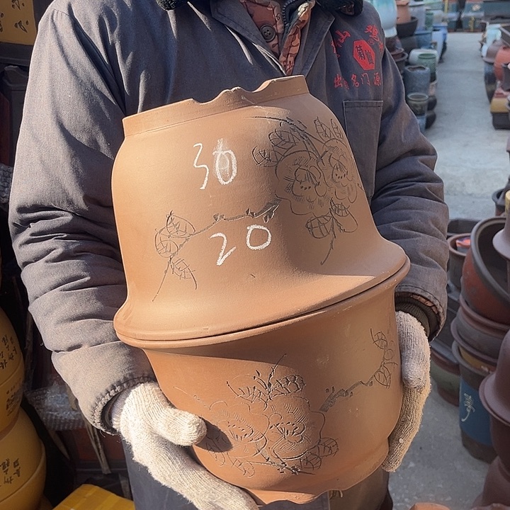 紫砂紫砂花盆也在