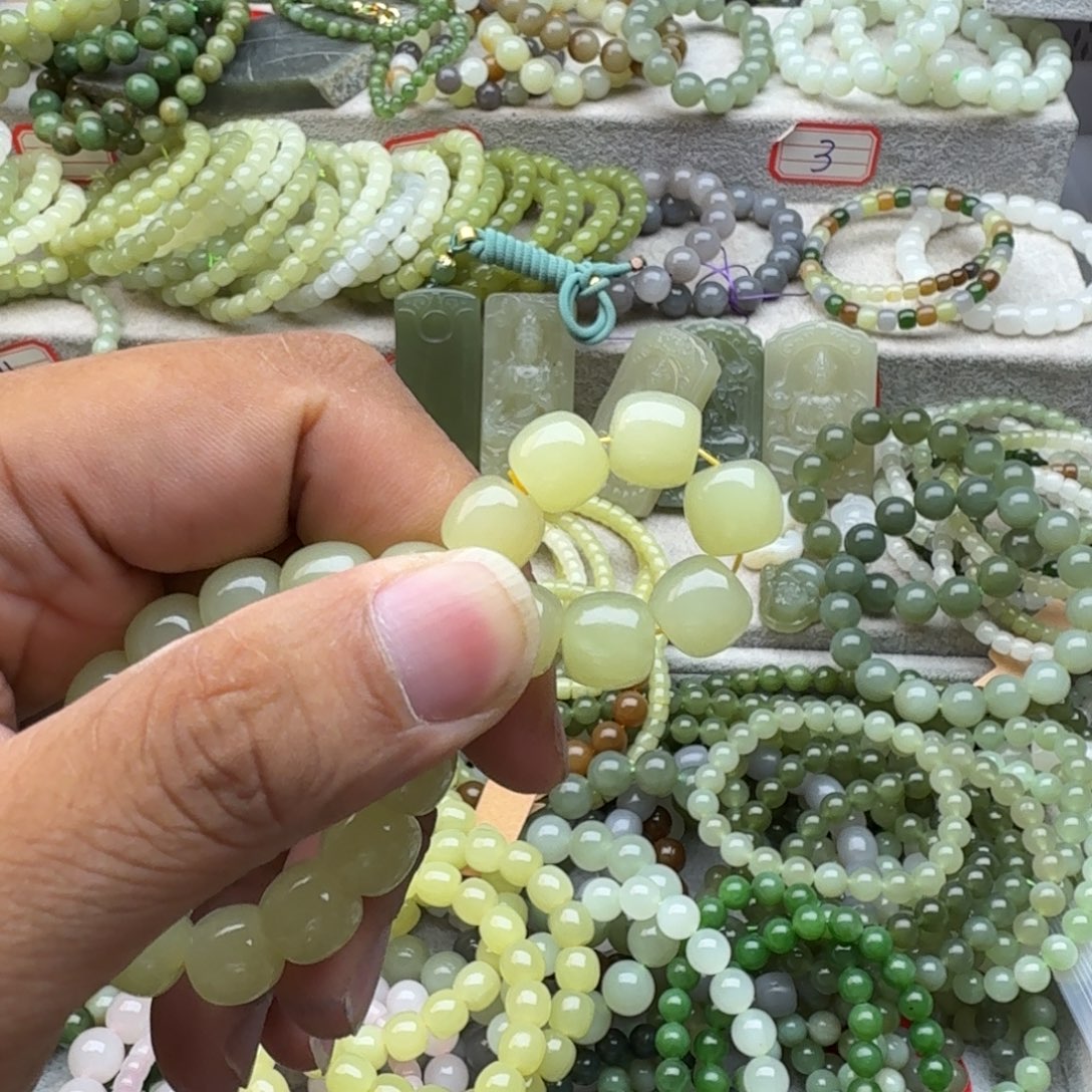 可***姐未镶嵌手链和田玉