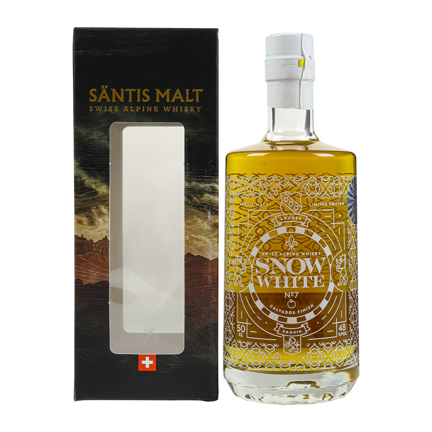 山帝仕Säntis 山帝仕白雪公主No.7单一麦芽威士忌 500ml  