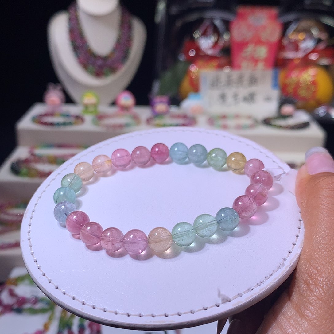 碧玺手链未镶嵌碧玺