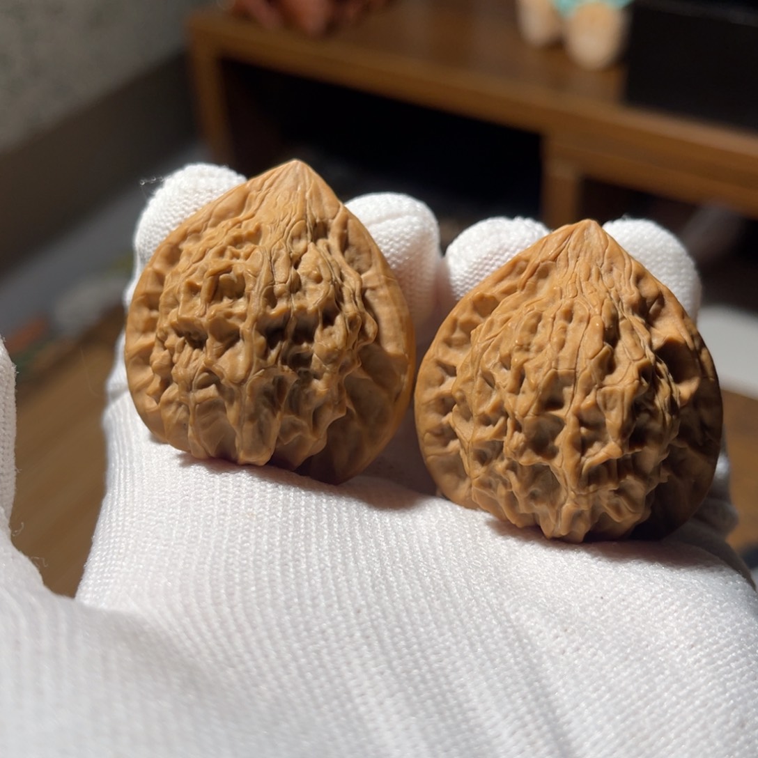 文玩核桃把件37 七步沟对歪，不退不换