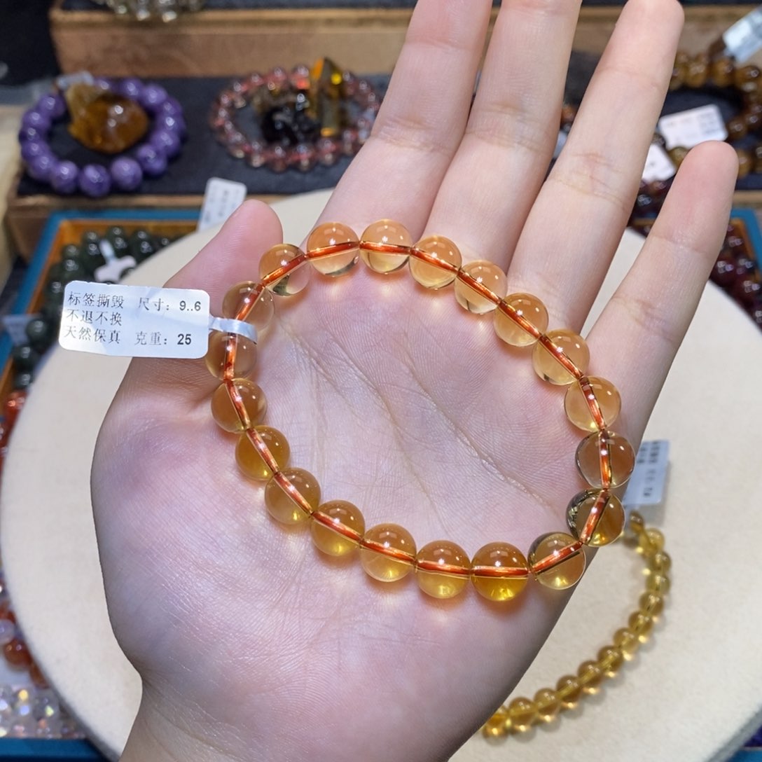 水晶手链未镶嵌手串