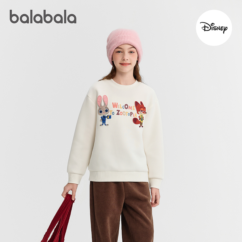 【balaOne】疯狂动物城IP巴拉巴拉童装儿童卫衣男女童时尚百搭冬