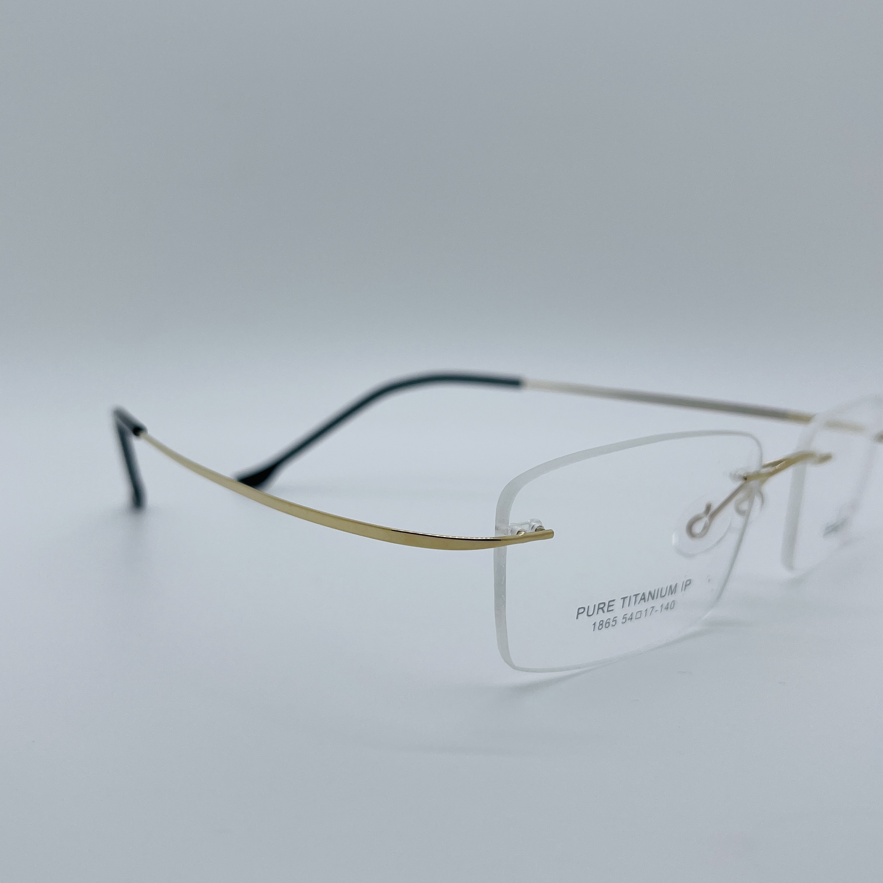 【无界】极简风商务设计师款男士无边框百搭时尚眼镜框