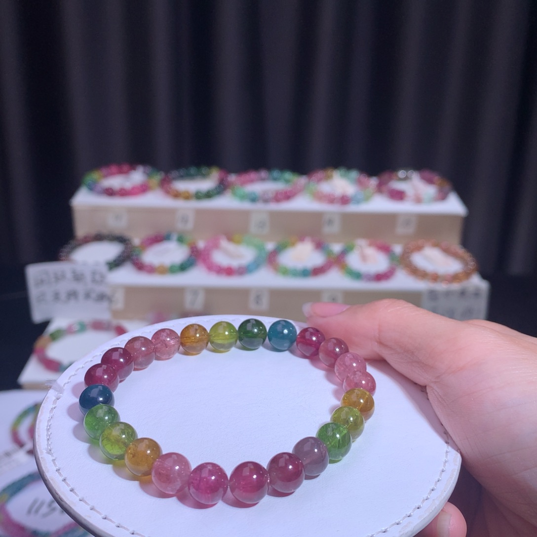 碧玺手链未镶嵌碧玺