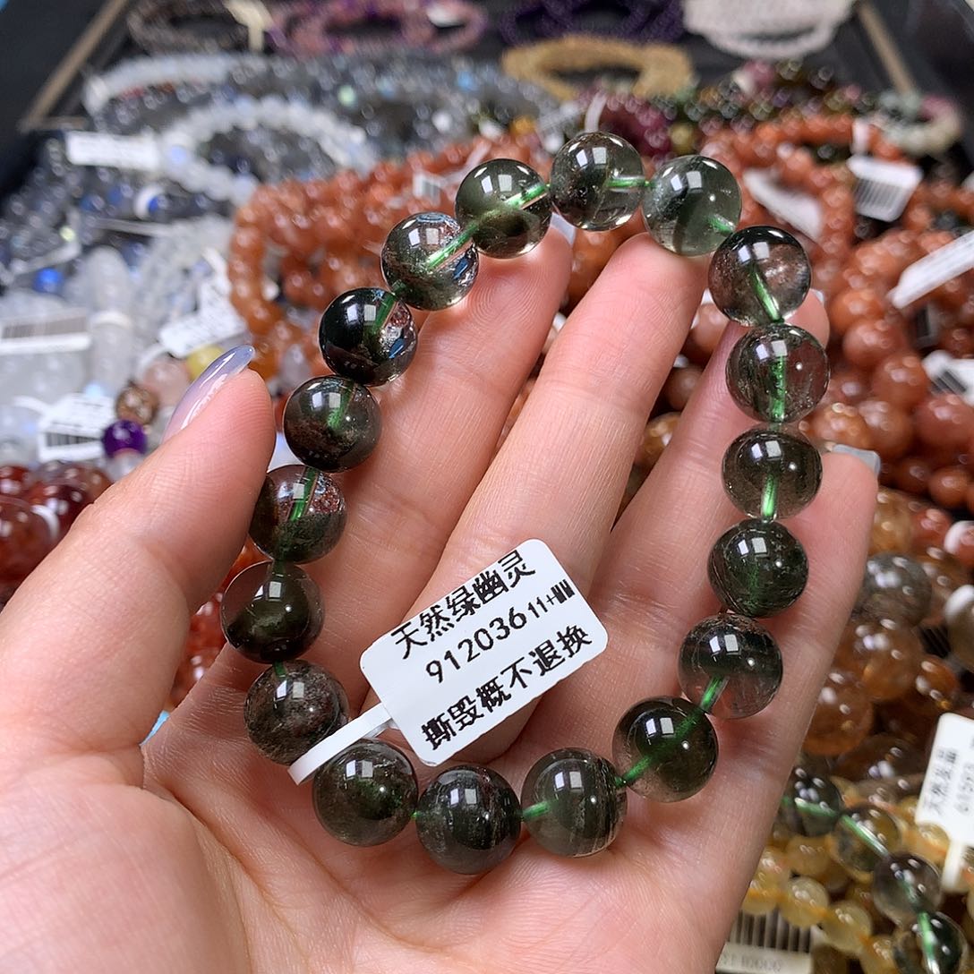 水晶手链未镶嵌，