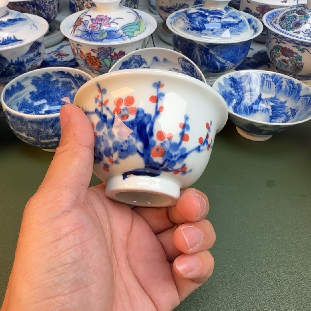 陶纯手工纯手绘茶具267