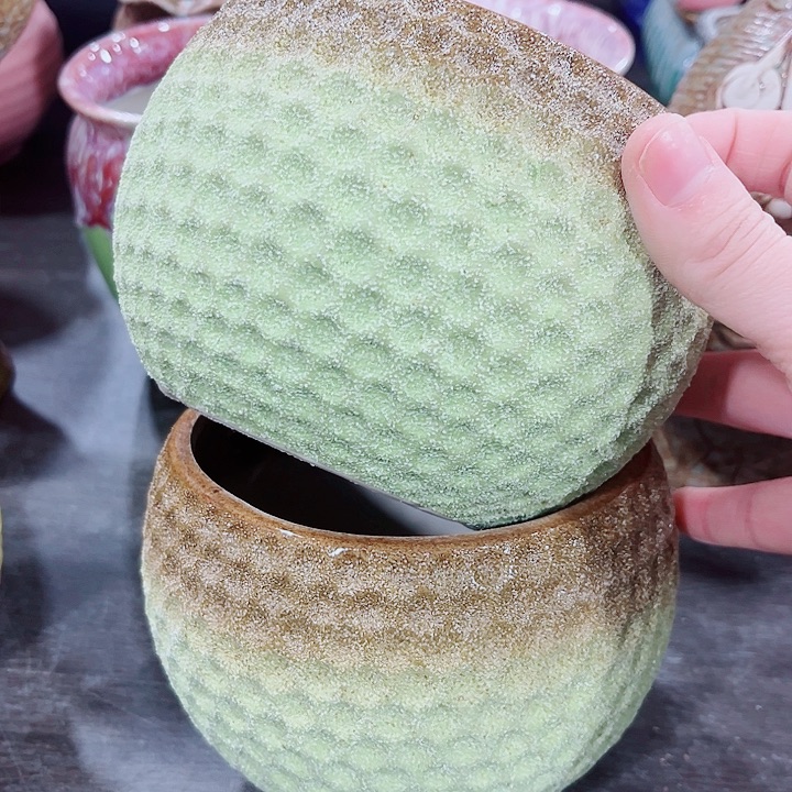 多肉陶瓷花盆满10元包邮