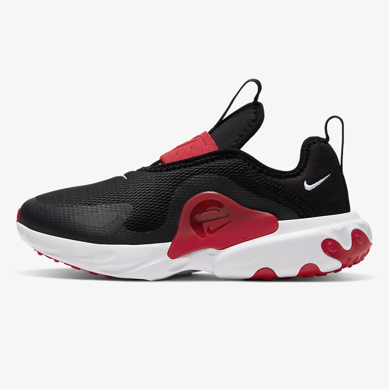 (微瑕)幼童Nike RT Presto Extreme拼色运动鞋黑红 CD6885-002