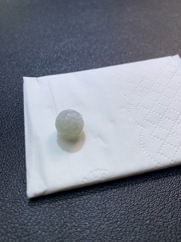 翡翠圆珠卡9.8mm