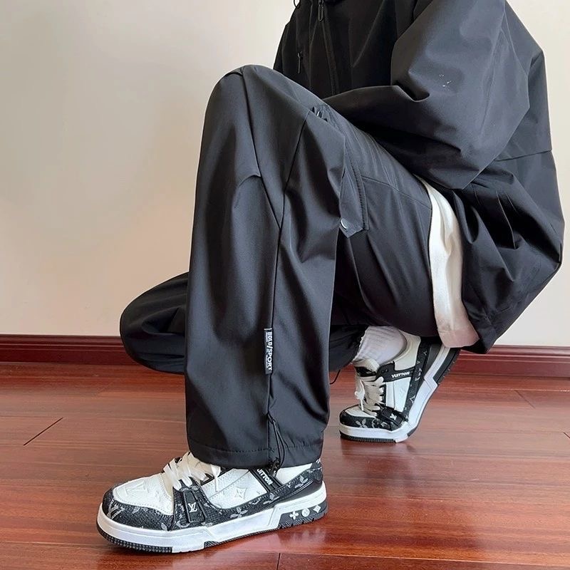 男童冲锋裤秋冬款工装软壳裤子男孩加绒防风防水休闲户外冲锋长裤