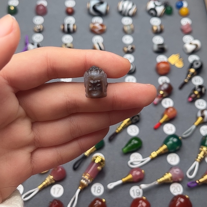 玛瑙/玉髓未镶嵌饰品