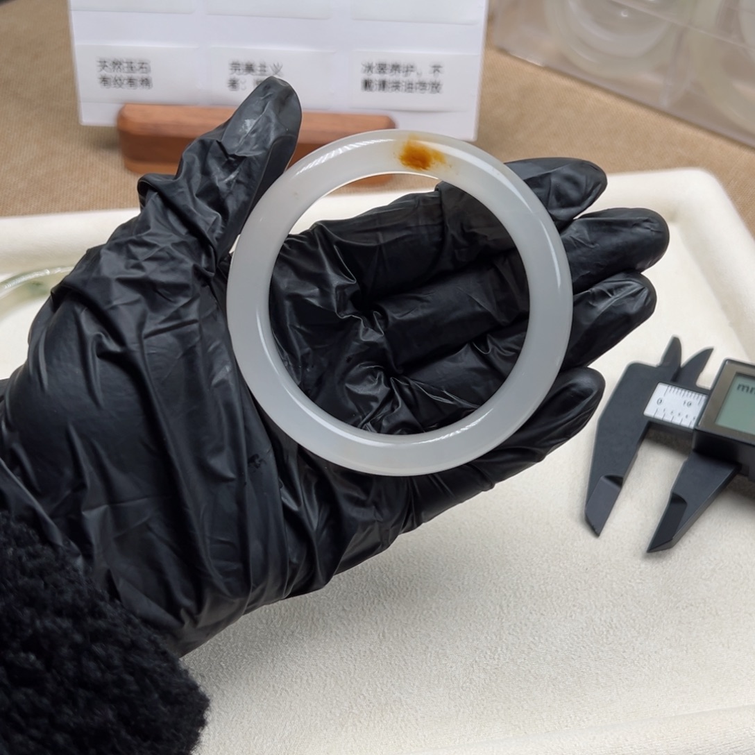 石英质玉（金丝玉）未镶嵌手镯06