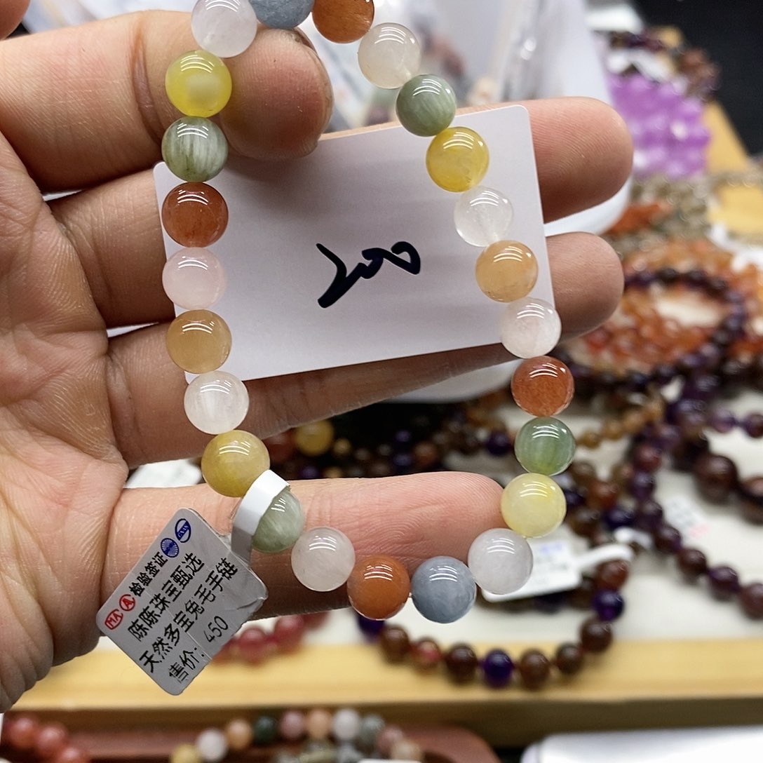 水晶手链未镶嵌天然