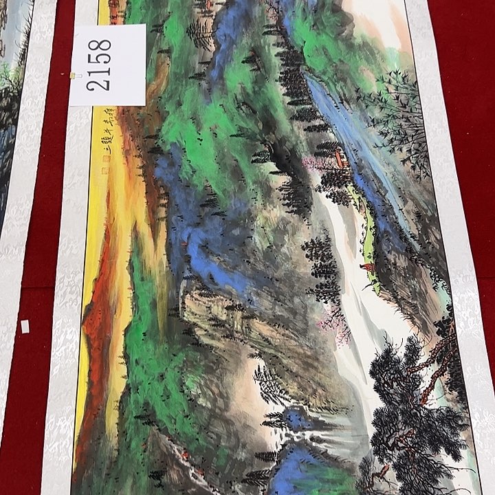 国画纯手工纯手绘炸福利