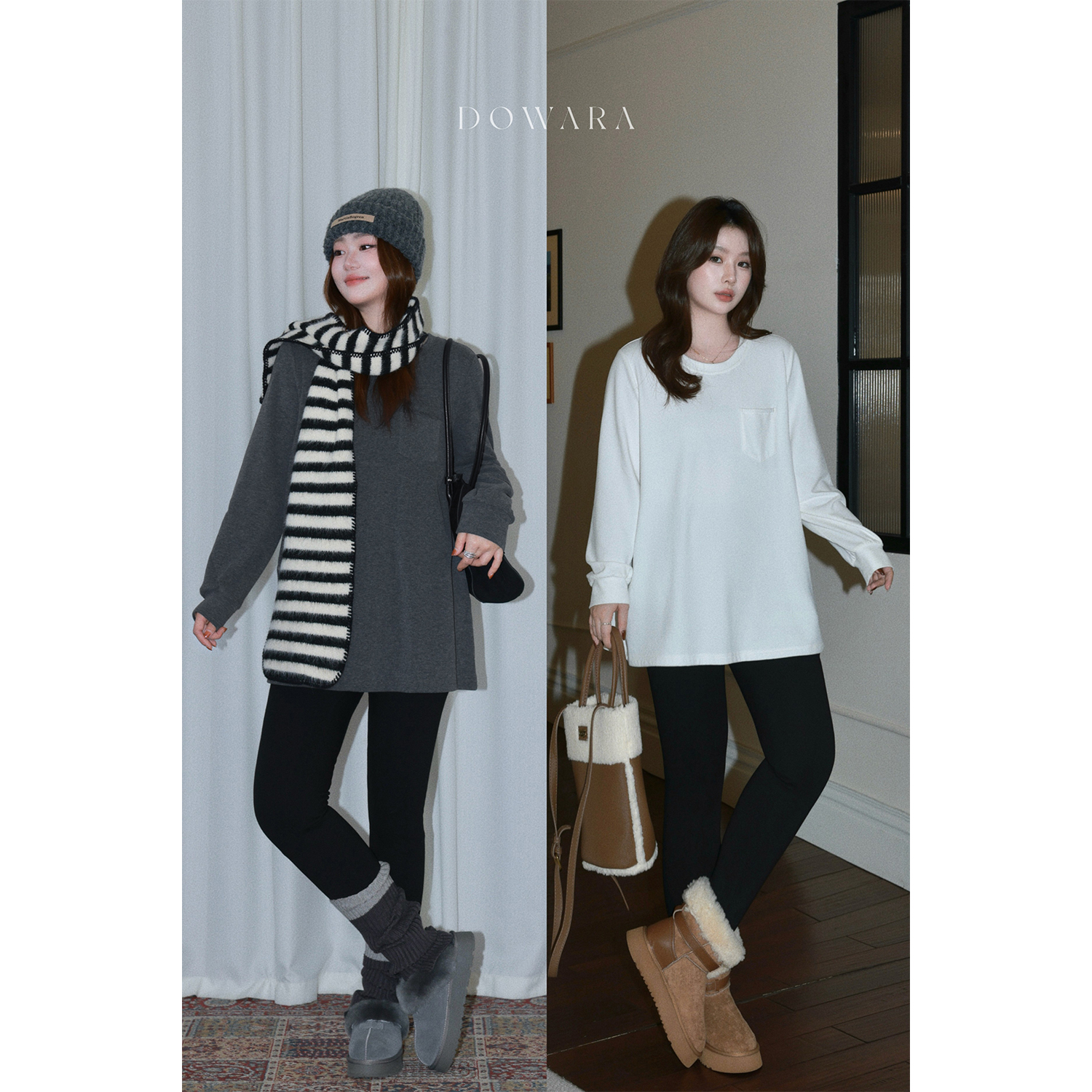 大婉酱微胖定制松弛感正肩长袖t恤女秋冬内搭打底衫宽松上衣0401D