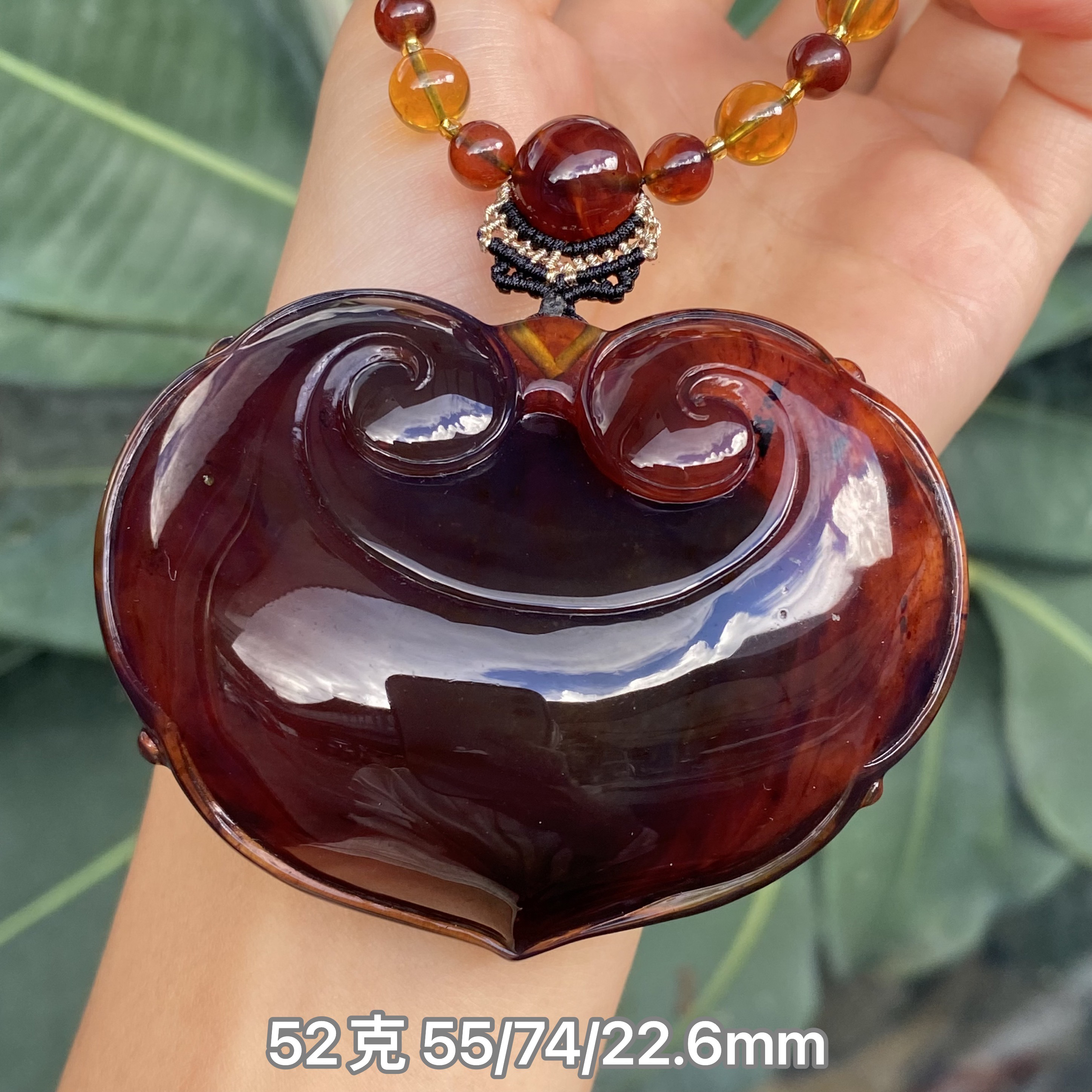 【小伊琥珀】52克如意锁