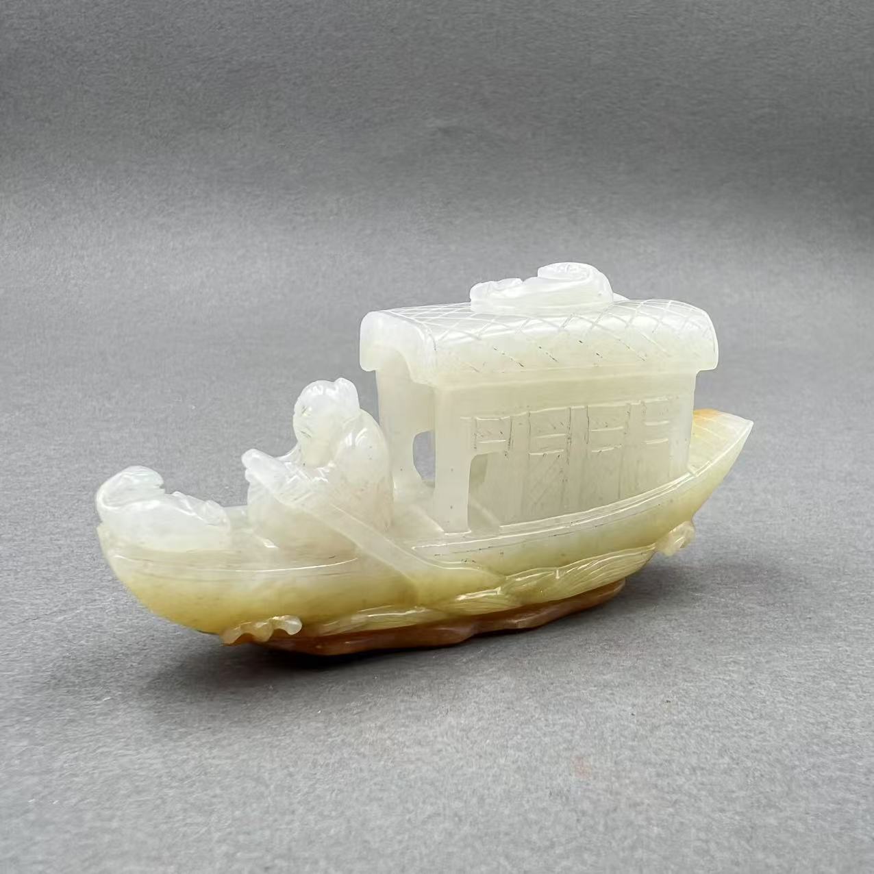 0213晚012和田玉小舟