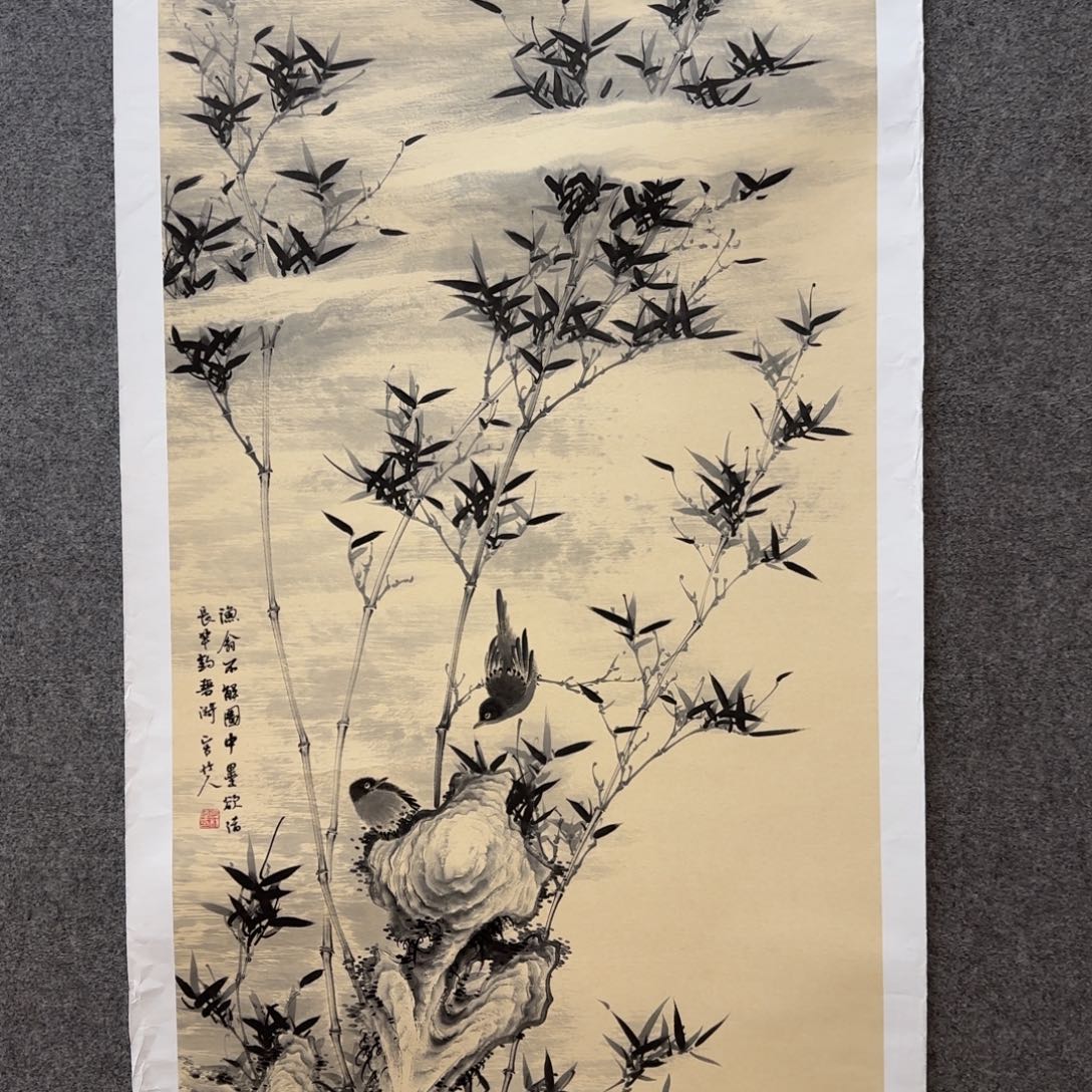 国画张小伟老师手绘作品
