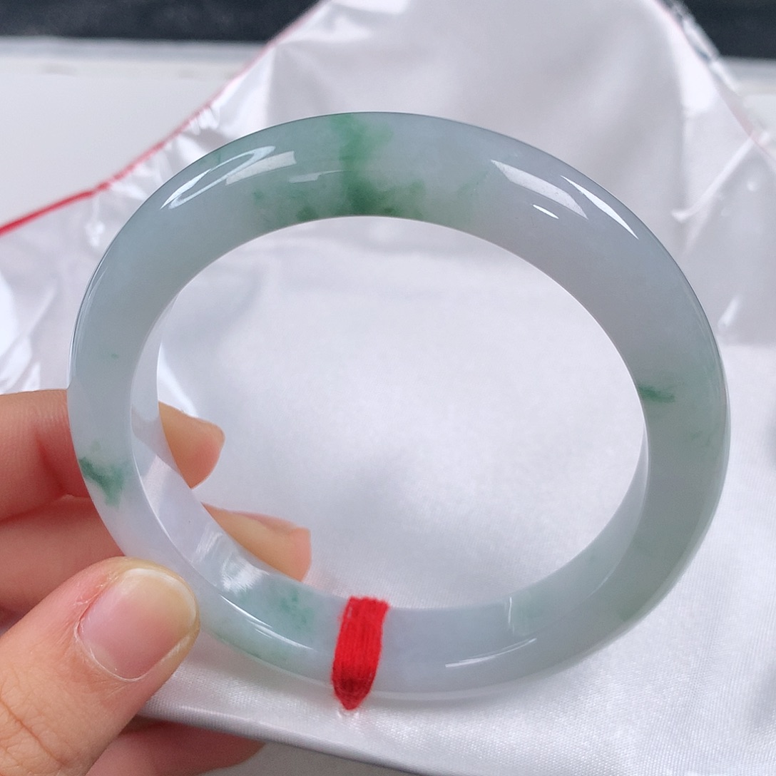 翡翠手镯未镶嵌 正圈①④②