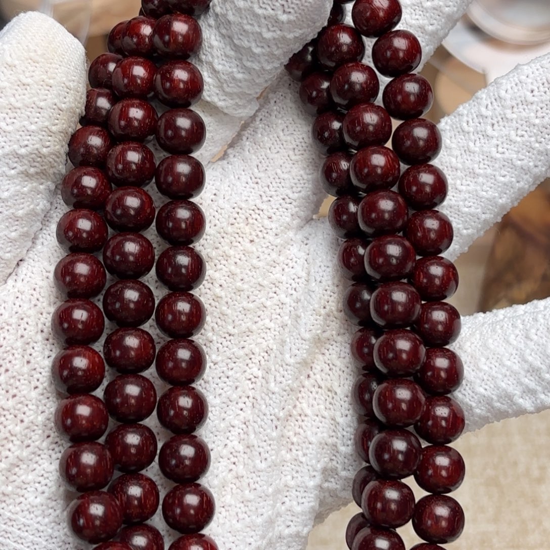 柏木（崖柏）印度小叶紫檀7/9二标金星糖蜜长串