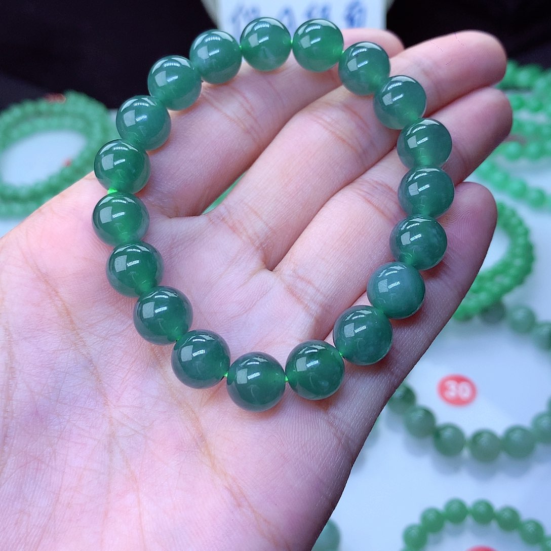 翡翠毛衣链未镶嵌Y***H