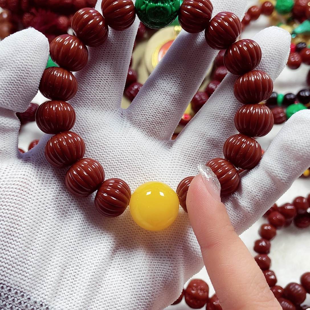 猴头核桃手串猴头