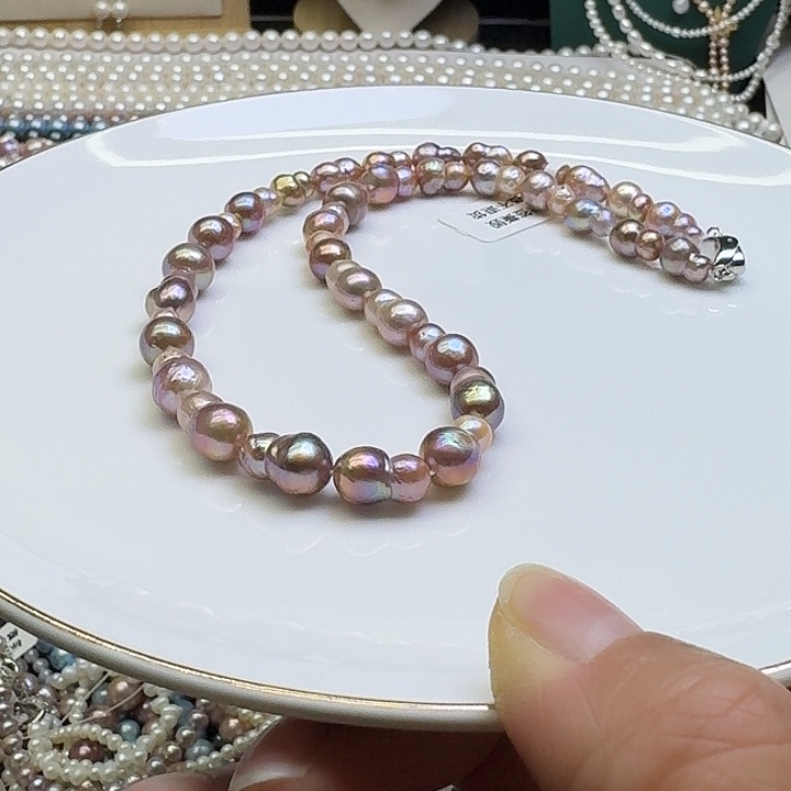 耳饰合金淡水珍珠