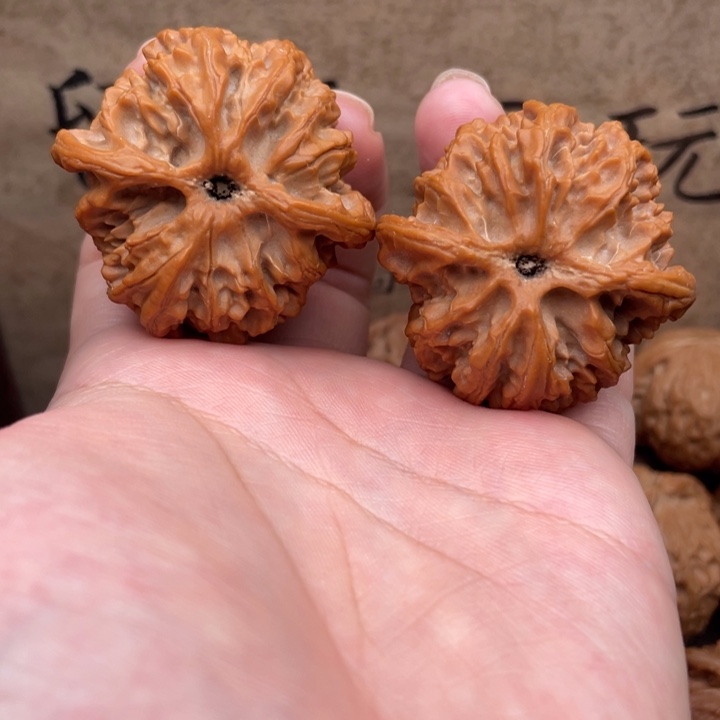 文玩核桃把件44苹果