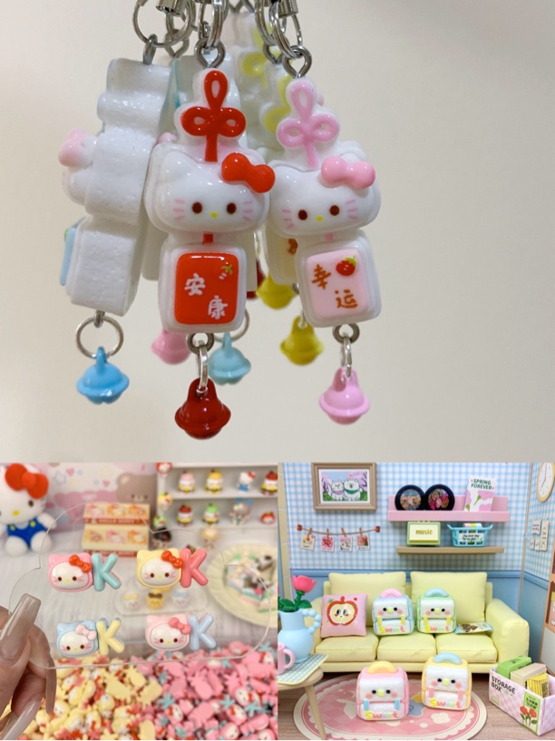 【小梨酱福福】定制树脂配件手工diy配件创意手作定制树脂