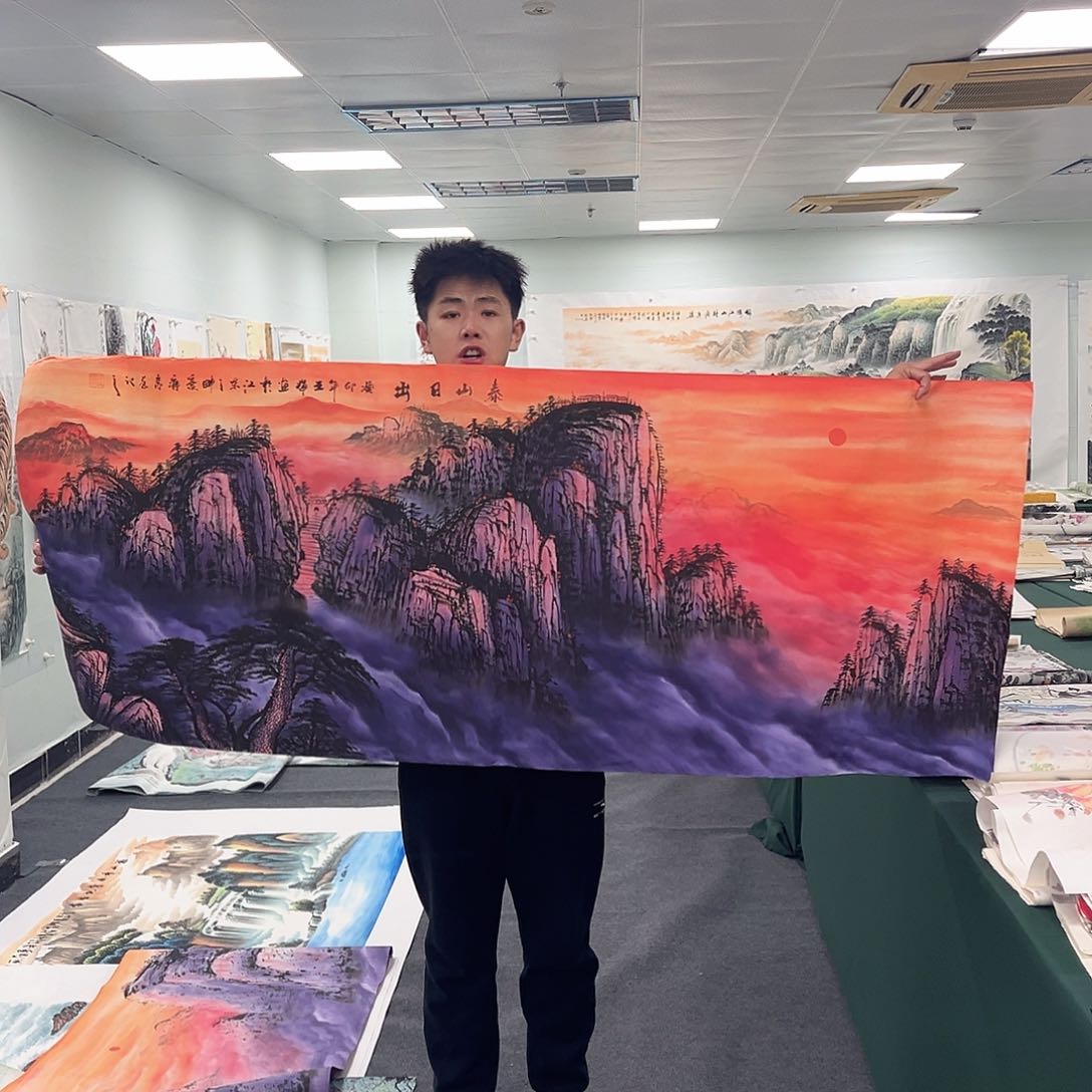 国画宣纸国画纯手绘作品