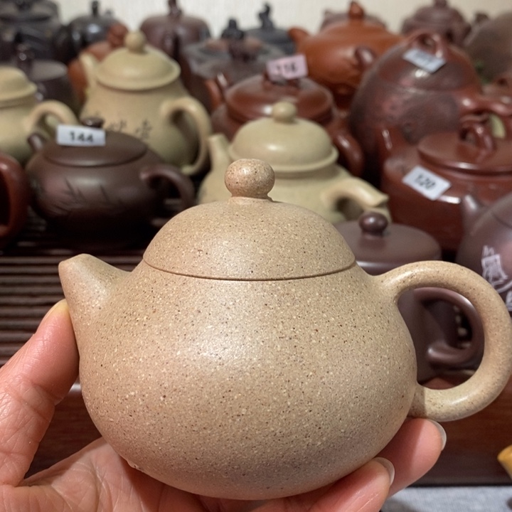 紫砂茶壶微瑕处理一把