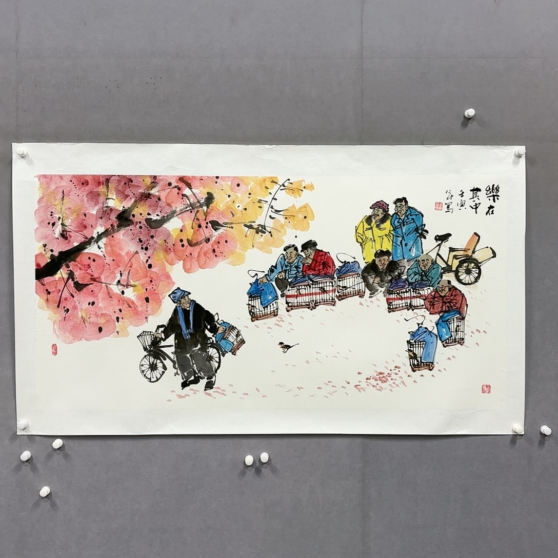 国画国画纯手绘作品请放心去藏