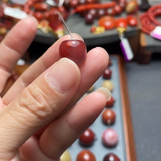 未镶嵌单珠13多样性发南红玛瑙