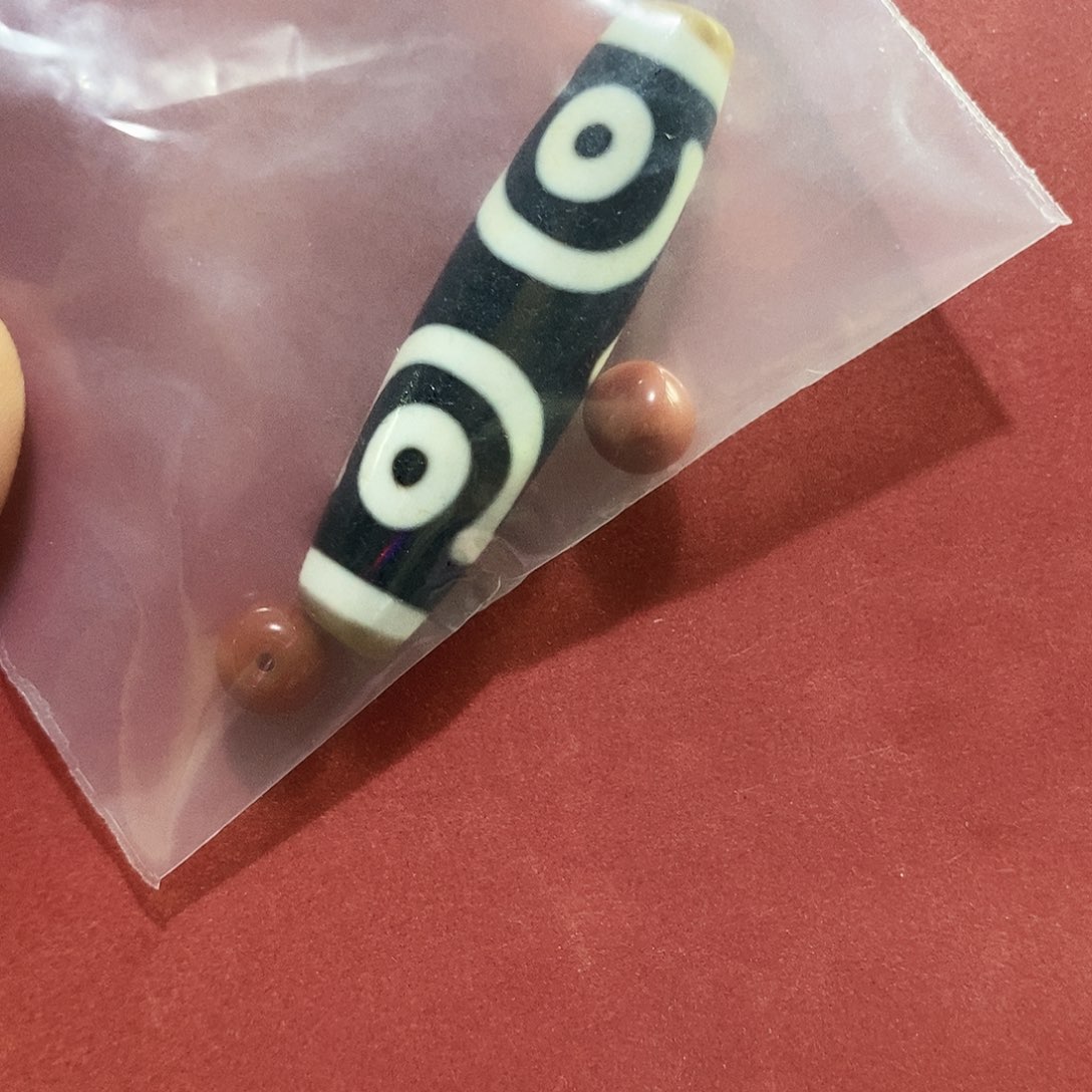 V***e玛瑙/玉髓未镶嵌颈饰行运顶料三眼