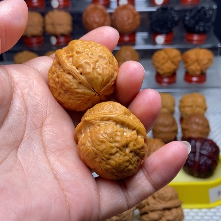 喜***然把件文玩核桃铁蛋萌萌包13