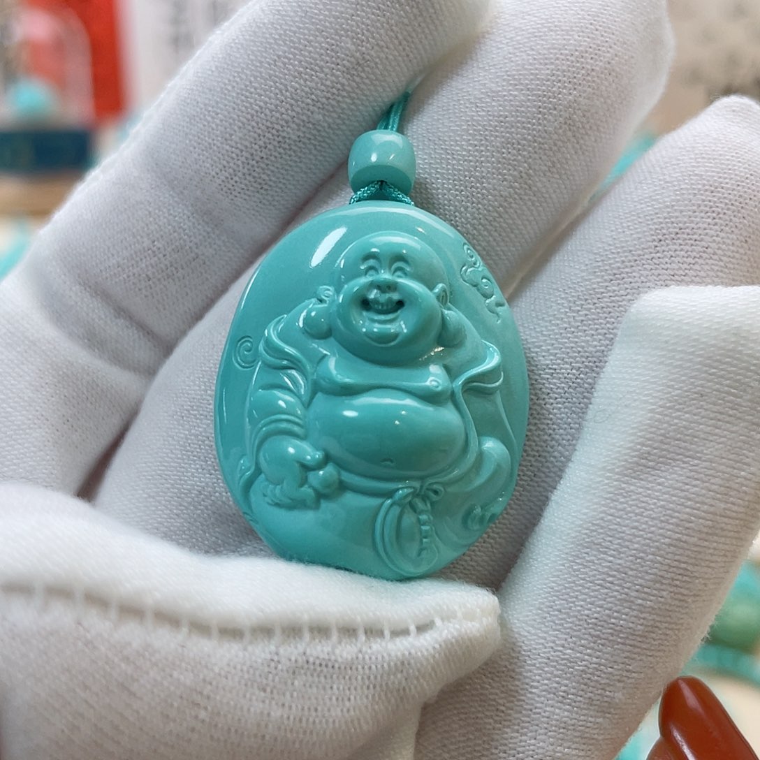 绿松石珠宝奇石未镶嵌