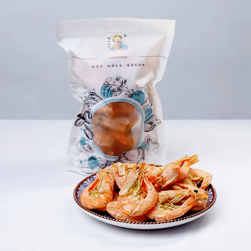 青岛特产即食烤虾 海味零食