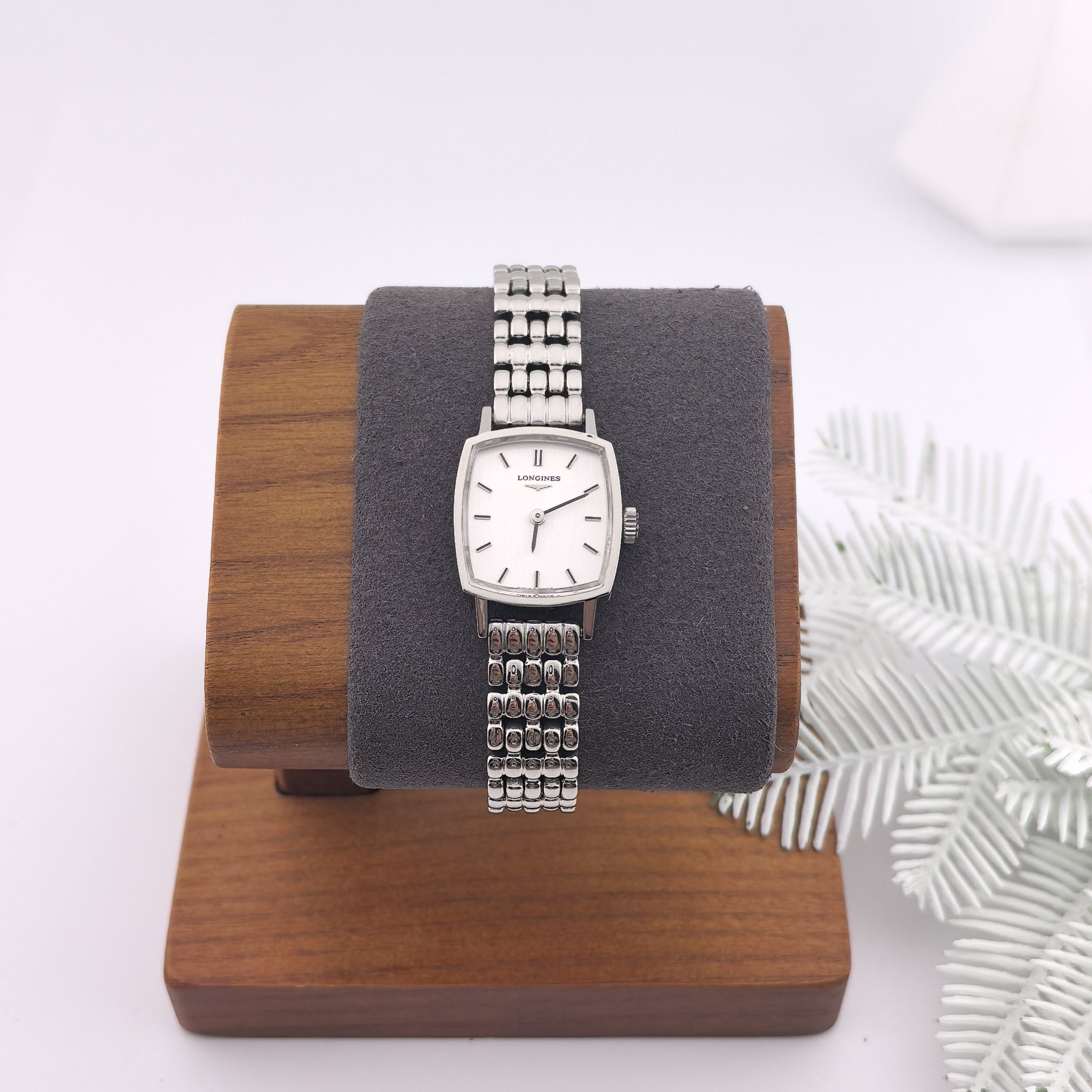 95新 Longines/浪琴 中古浪琴女表/手动机械/表经18*20mm/01631