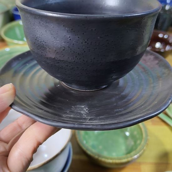 瓷片磁州窑五厂盘碗壶杯有瑕疵