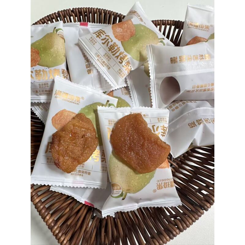 Z新疆烤梨干库尔勒烤梨独立包装零食必备