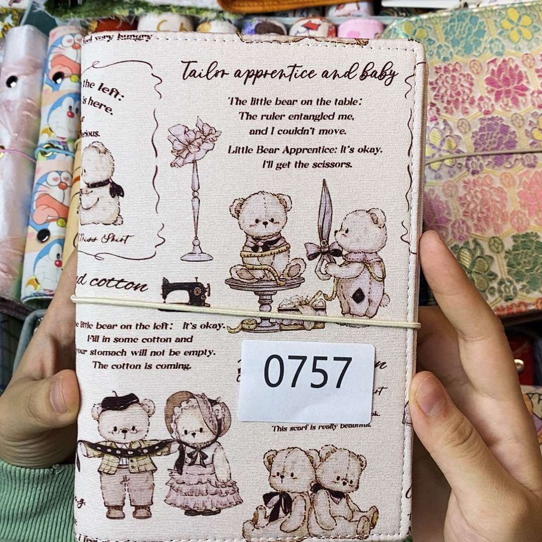 织绣A6活页不带纸0757