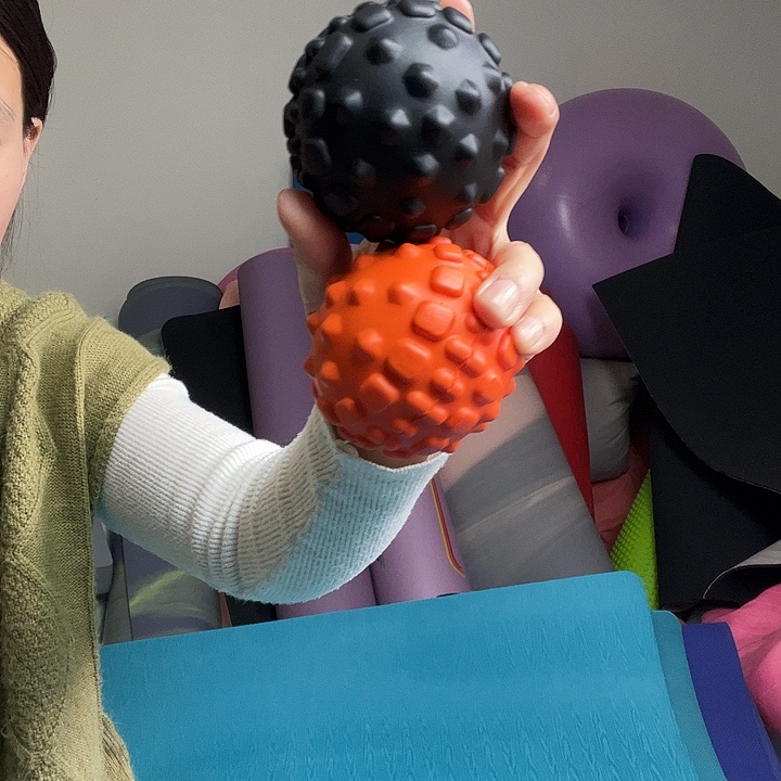 亚麻橡胶筋膜球下单，备注颜色