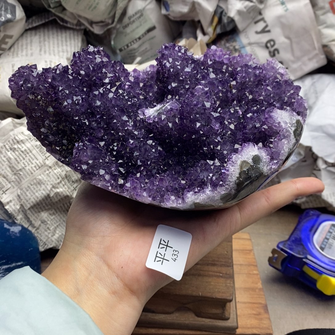 水晶未镶嵌珠宝半成品