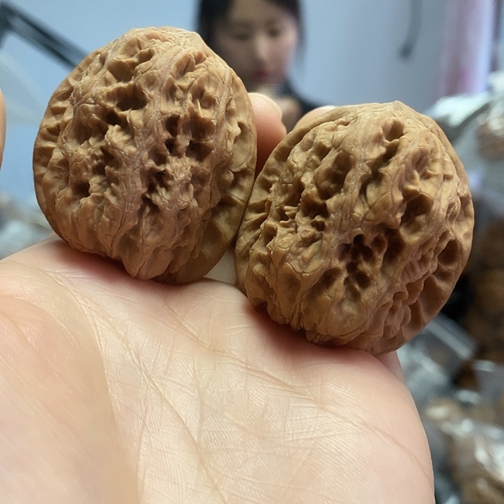 文玩核桃把件38.5将军