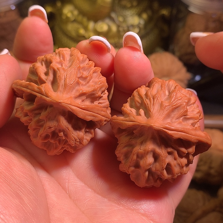 吊坠文玩核桃38➕39尺龙鳞纹