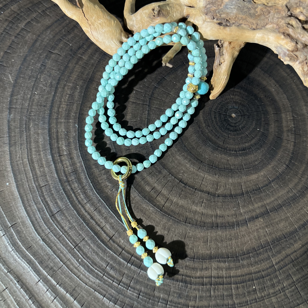 狒狒珠宝 天然原矿绿松石