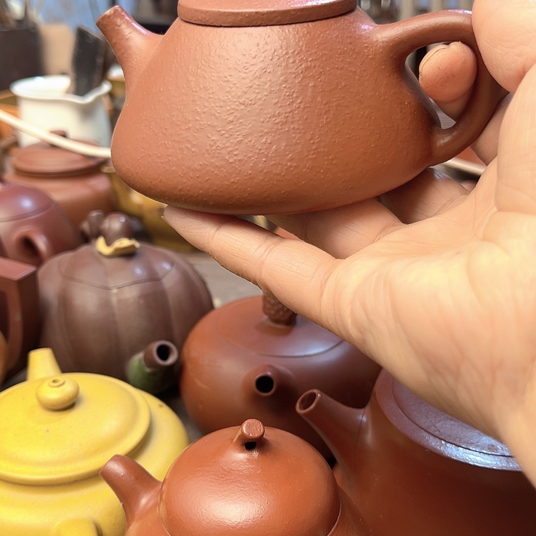 紫砂茶壶全手工制作和半手工制作