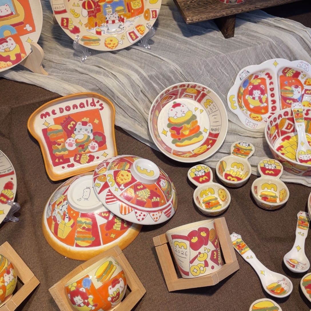 景德镇集市摊位过